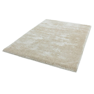 Payton Soft Shimmer Silky Polyester Plain Shaggy Beige Rug-Asiatic Carpets-Rug Love - The Most Loved Rug Store